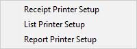 printer menu printer menu